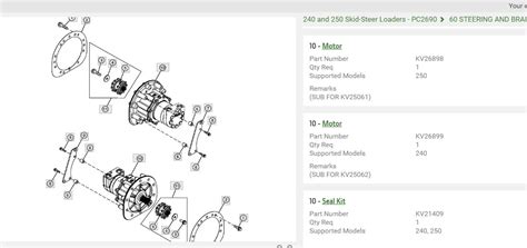 jd 250 skid steer parking brake solenoid part number|john deere parts diagram.